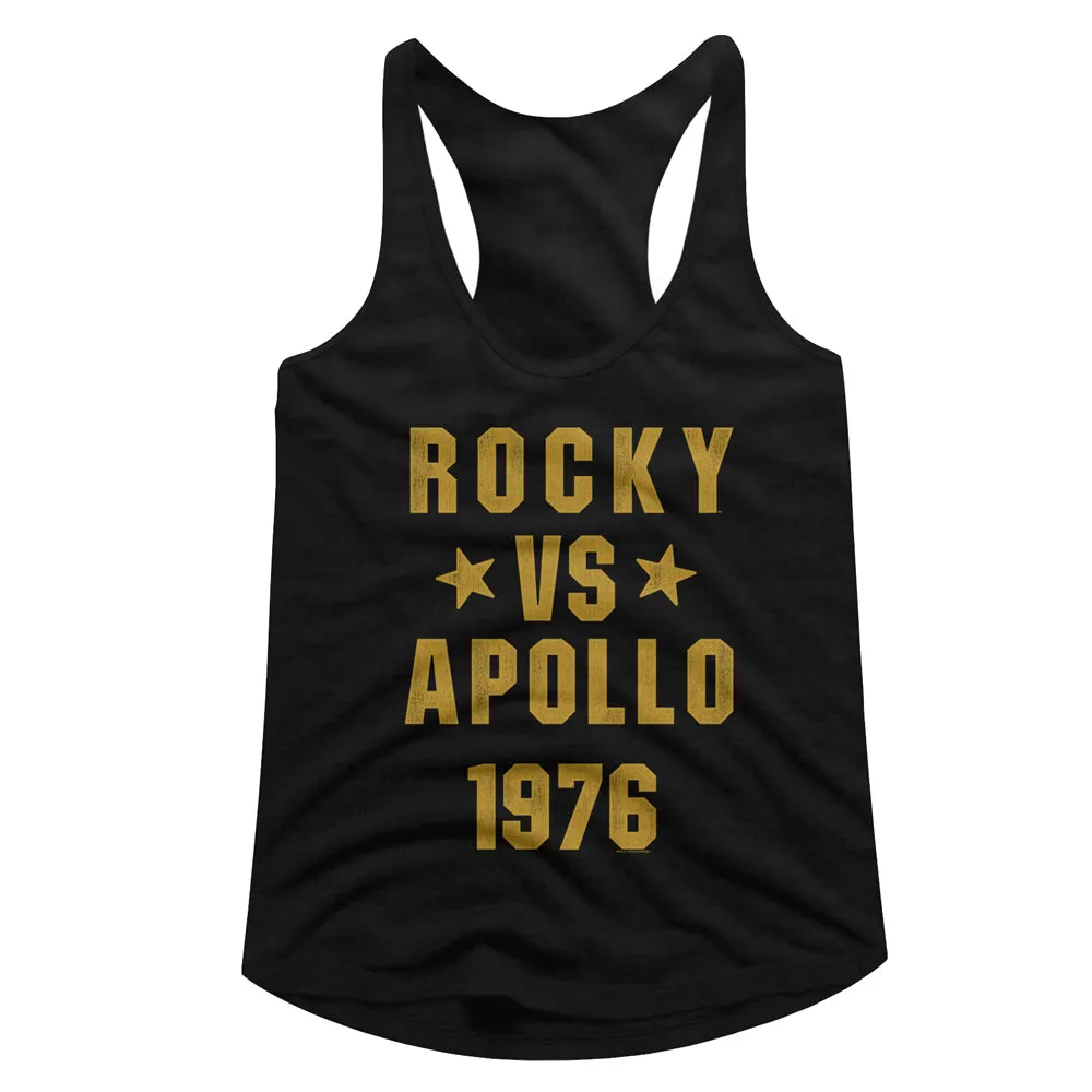 Rocky Rocky Vs Apollo Women's Racerback